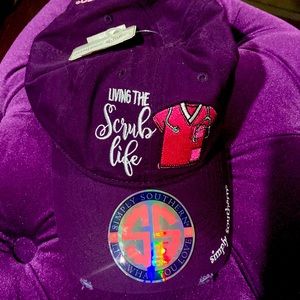 Simply southern living the scrub life baseball hat